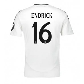 Real Madrid Endrick #16 Domaci Dres 2024-25 Kratak Rukavima